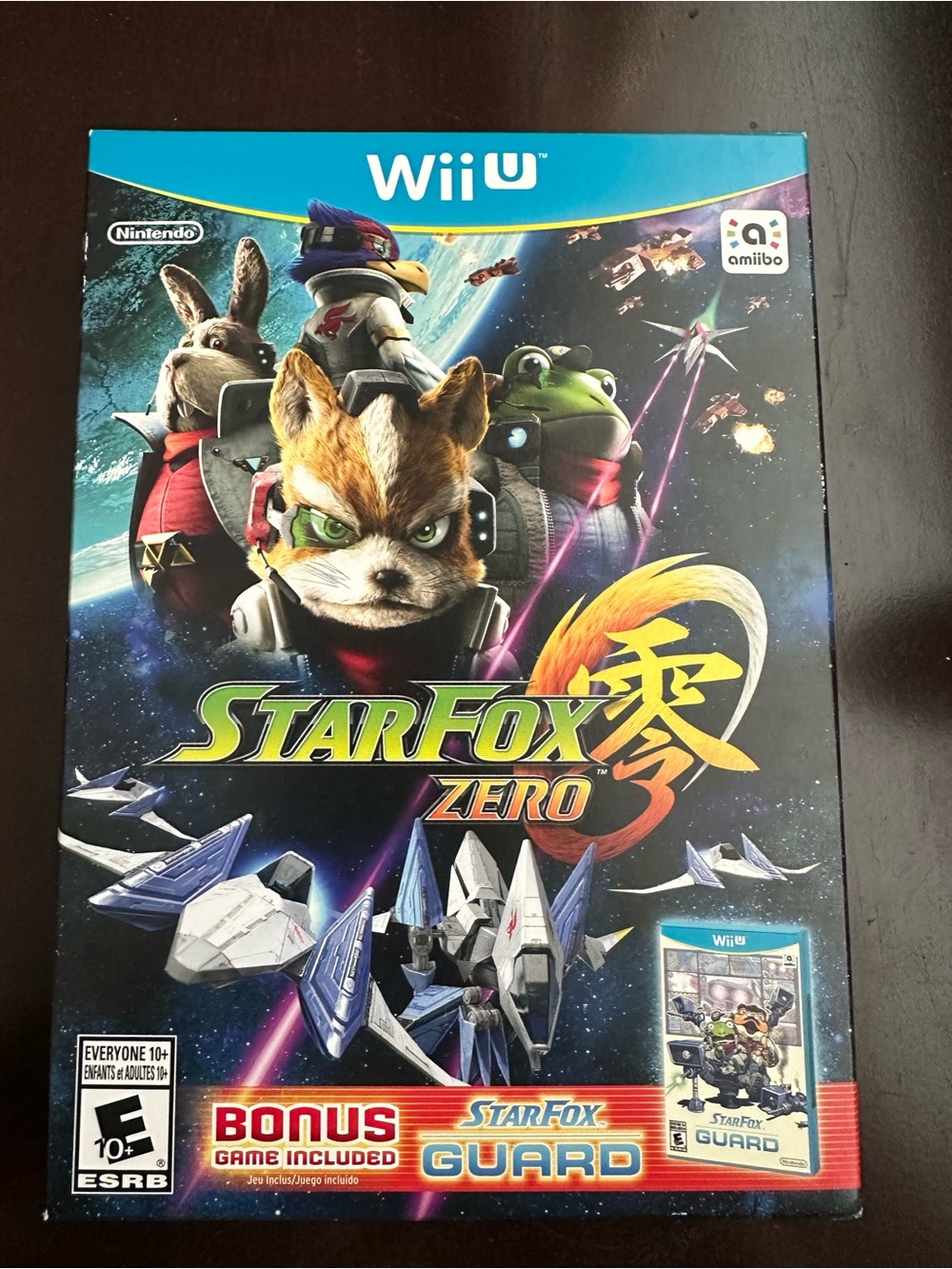Nintendo Star Fox Zero — Blue, Black & Yellow Cover Art